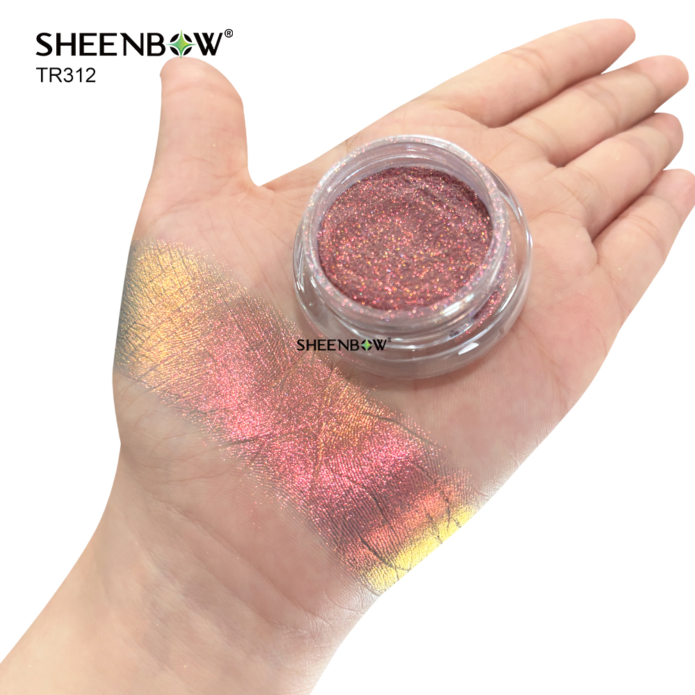 Aurora Iridescent for Eyeshadow & Nail Art — aurora, iridescent pigment