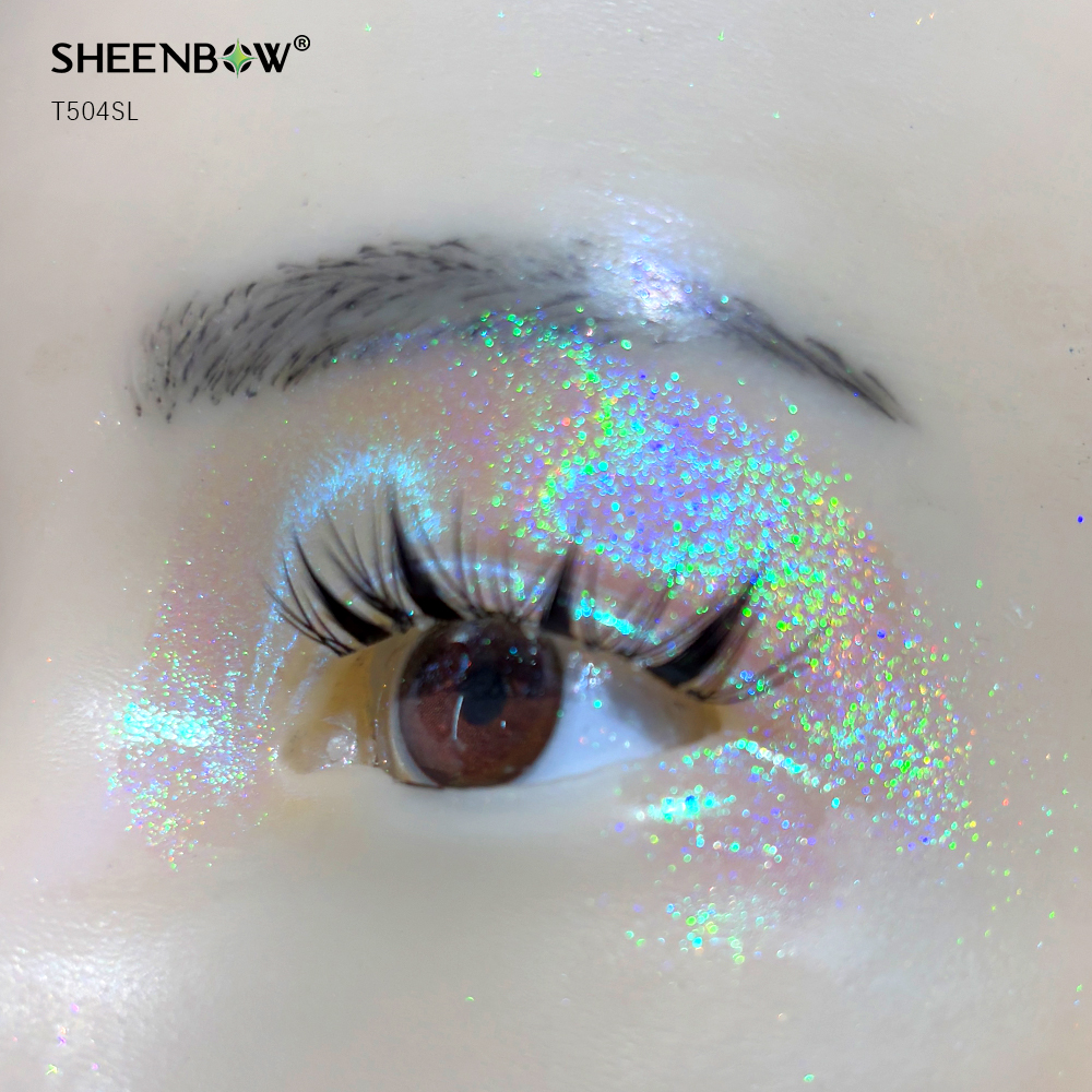 Aurora Multichrome Chameleon for Eyeshadow — Cosmetic Grade — aurora, multichrome, chameleon, iridescent pigment