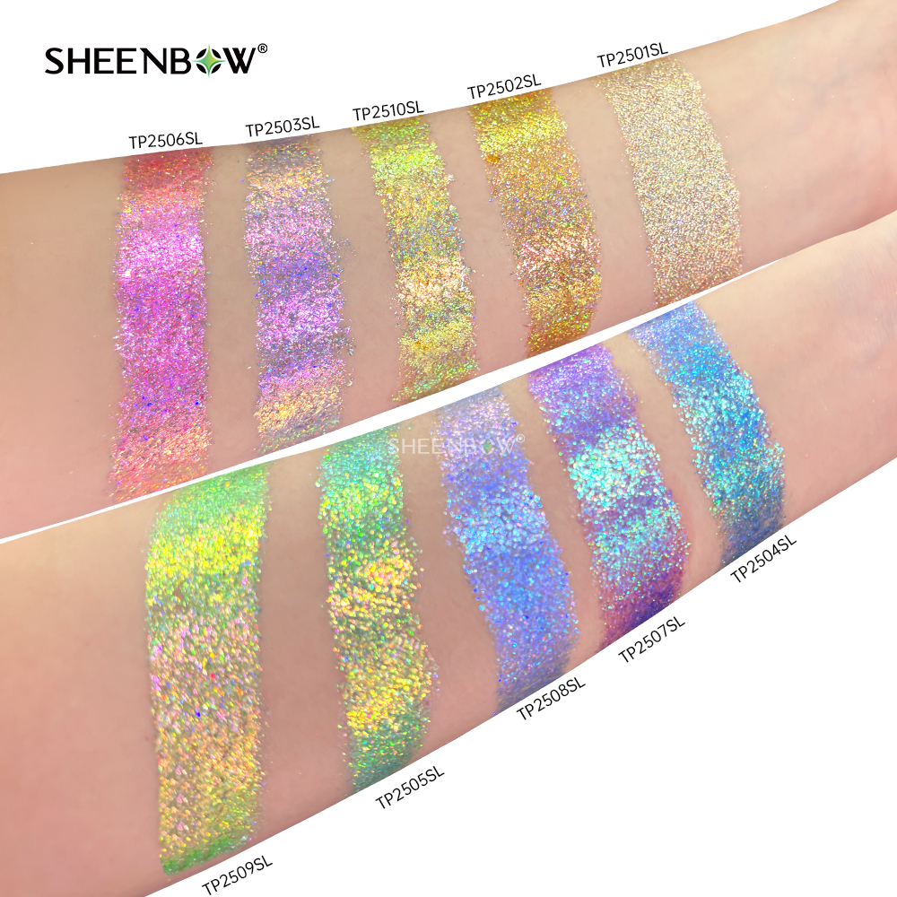 Multichrome Chameleon Holographic for Eyeshadow & Makeup — No.07 — multichrome, chameleon, holographic, color-shifting pigment