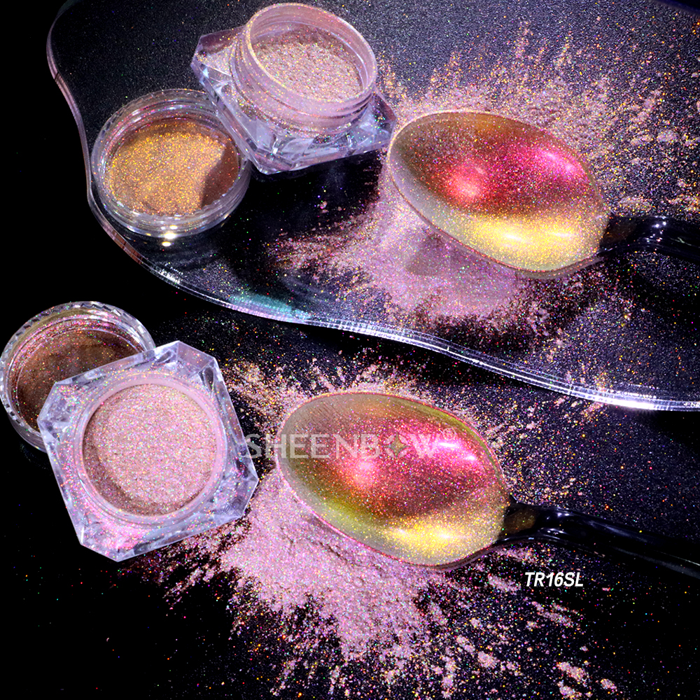 Duochrome Glitter for Eyeshadow & Nail Art — duochrome, glitter pigment